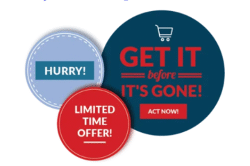 urgency and scarcity